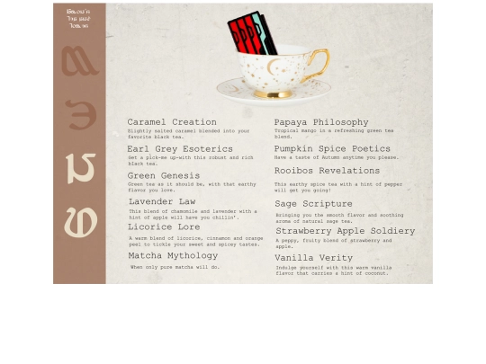 tea-and-tomes/menu screenshot
