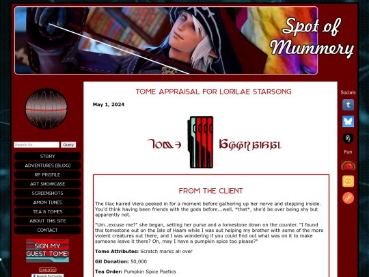 tea-and-tomes/tomes/posts/2024-05-01-Tome-Appraisal-for-Lorilae-Starsong screenshot