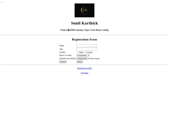 my web/hello screenshot