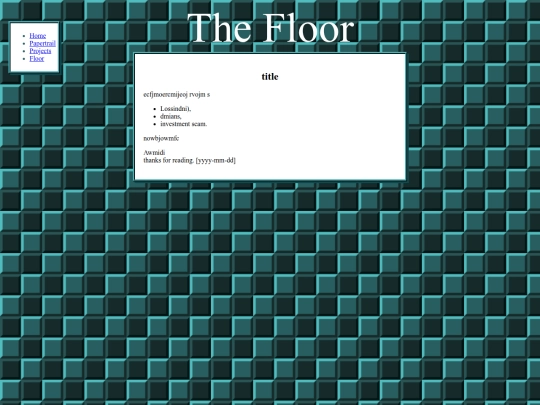 floor screenshot