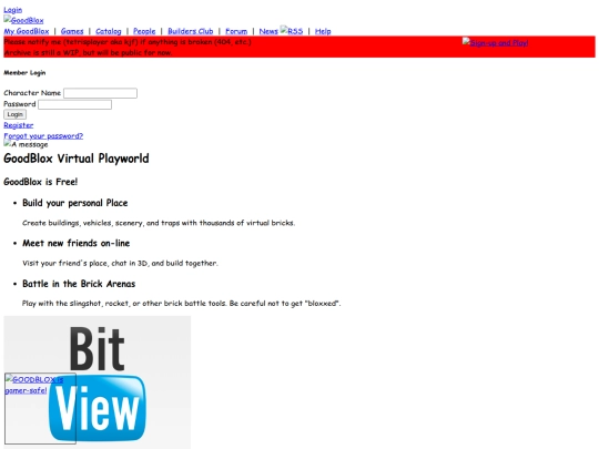 Goodblox screenshot