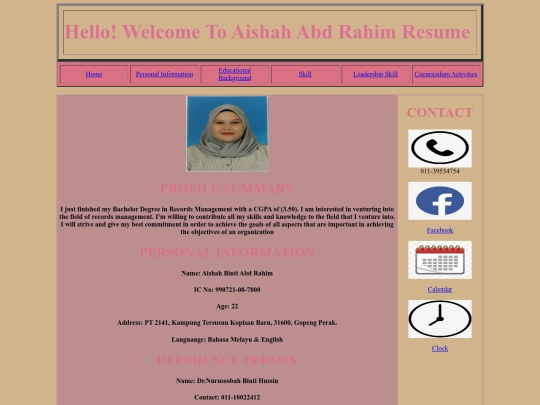 personal screenshot