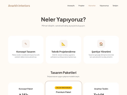 hizmetler screenshot