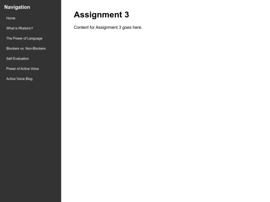 assignment3 screenshot