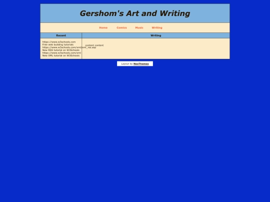writing screenshot