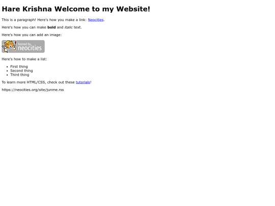 index screenshot
