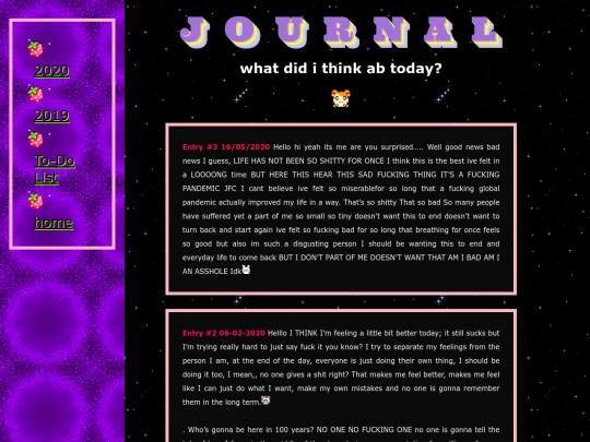 journal screenshot