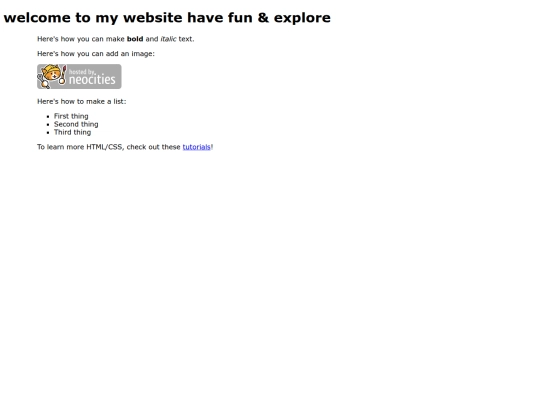 index screenshot