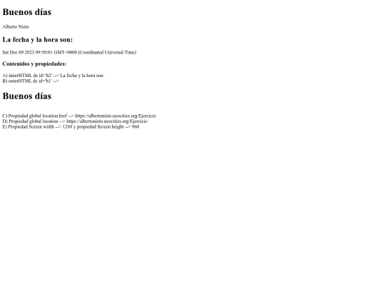 Ejercicio screenshot