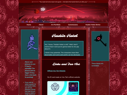 HazbinHotelShrine screenshot