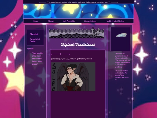 artportfolio screenshot