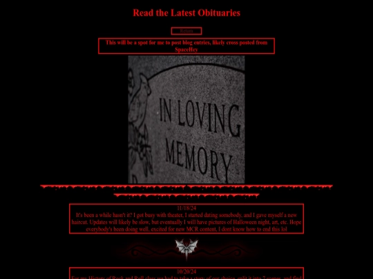 blog screenshot