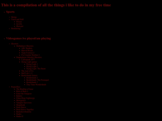 games screenshot