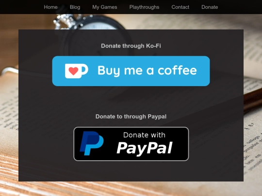 Donate screenshot