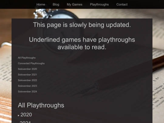 PlaythroughArchive screenshot