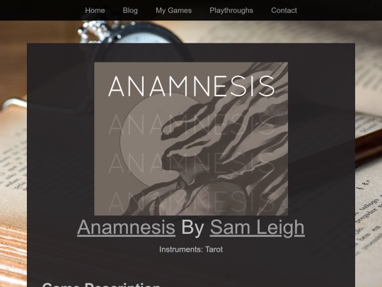 Playthroughs/Anamnesis screenshot
