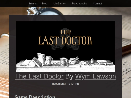 Playthroughs/Solovember2024/lastdoctor screenshot