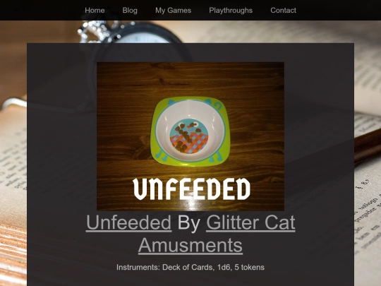 Playthroughs/Unfeeded screenshot