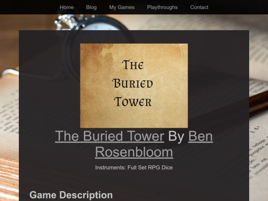 Playthroughs/buried-tower screenshot