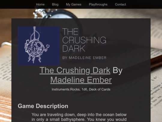 Playthroughs/crushing-dark screenshot