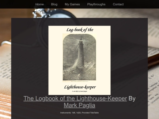 Playthroughs/logbooklighthousekeeper screenshot