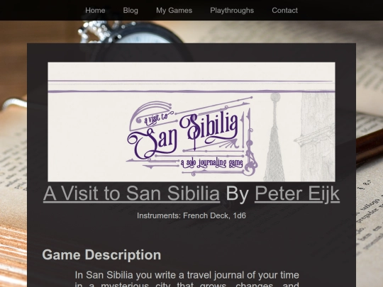 Playthroughs/san-sibilia screenshot
