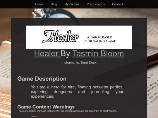 Playthroughs/the-healer screenshot