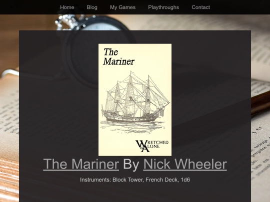 Playthroughs/the-mariner screenshot