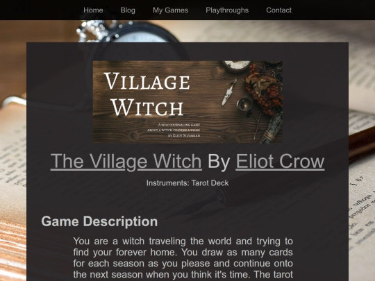 Playthroughs/the-village-witch screenshot