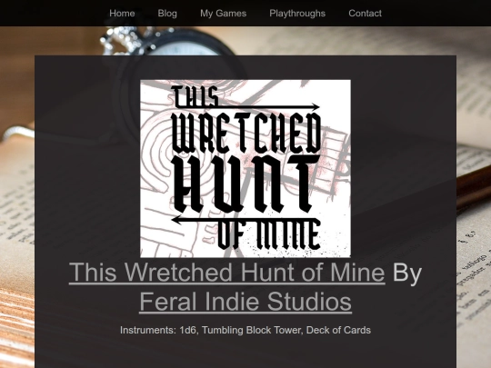 Playthroughs/wretched-hunt screenshot