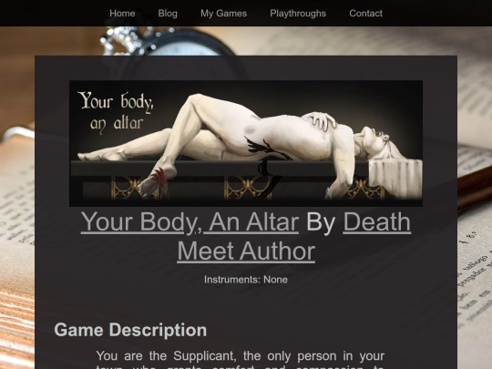 Playthroughs/your-body-an-altar screenshot