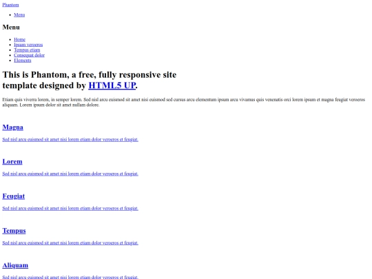 index screenshot