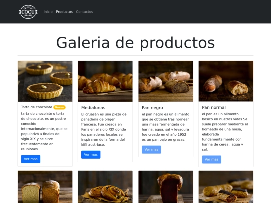 pages/productos screenshot