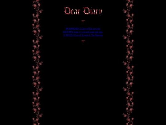 diary screenshot