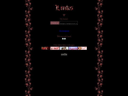 links screenshot