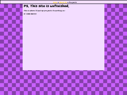 projects screenshot