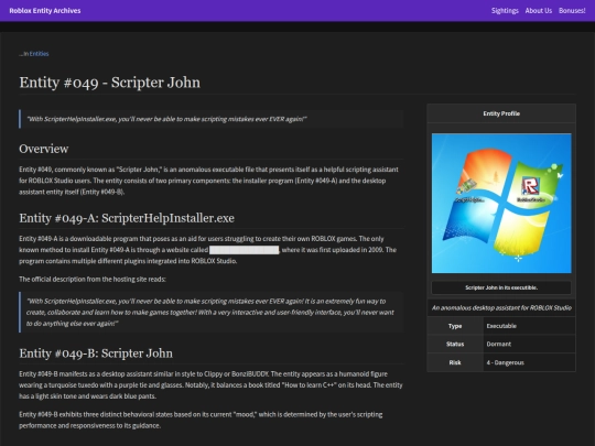 trea-database-4/entitypages/Entity049 screenshot
