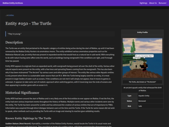 trea-database-4/entitypages/Entity050 screenshot