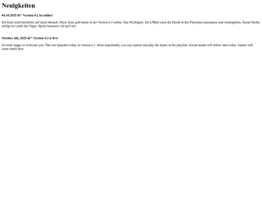 News screenshot