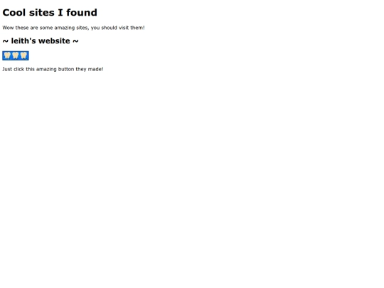 coolsites screenshot