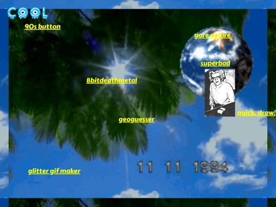 links screenshot