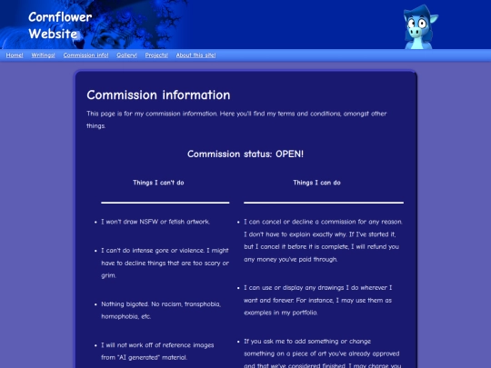 comms screenshot