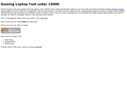 index screenshot