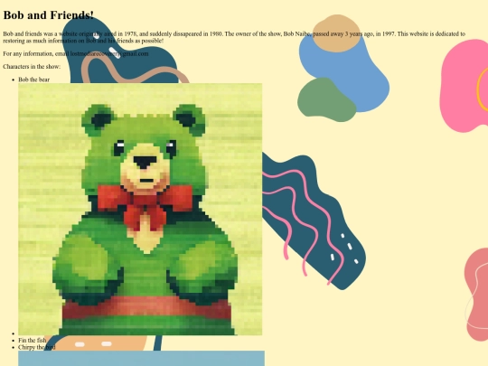 Bob screenshot