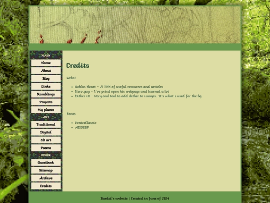 credits screenshot
