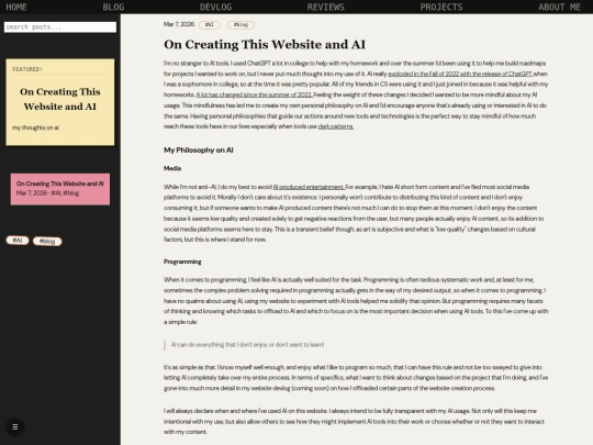 blog screenshot