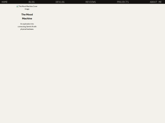 projects screenshot