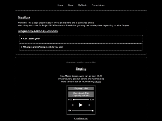 portfolio screenshot