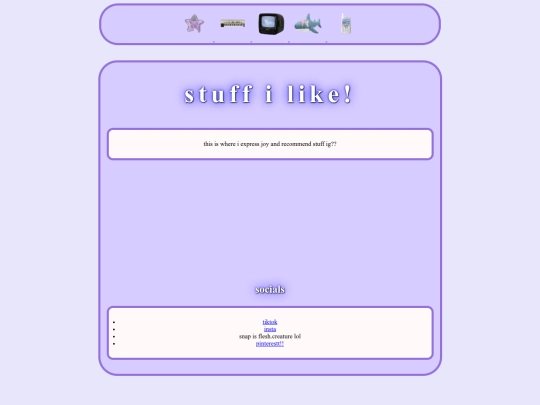 stuff-i-like screenshot