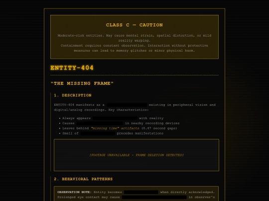 entity-404 screenshot